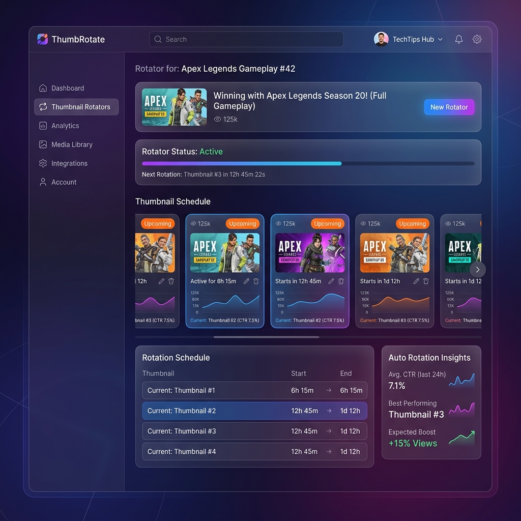 Demo Auto Thumbnail Rotator